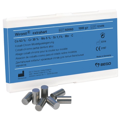 Bego Wironit ExtraHard Partial Denture Alloy