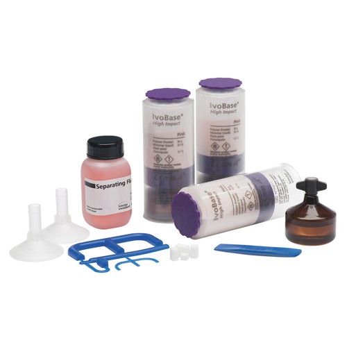 Ivoclar IvoBase Denture Resin High Impact Kit 20, pink