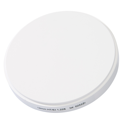 GC Initial Zirconia Disk HT CAD/CAM Blank ø 98.5 x 14 mm