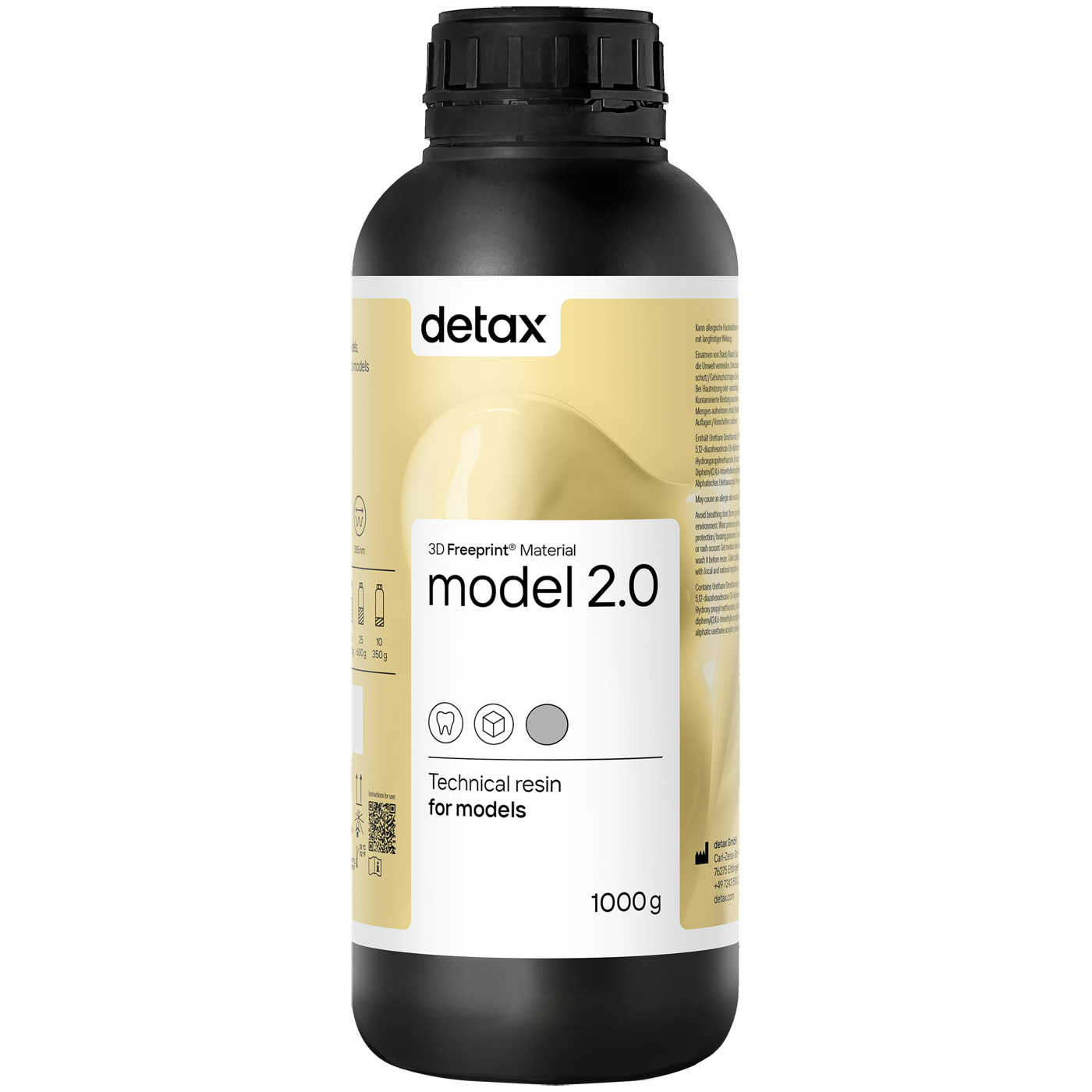 Detax Freeprint Model 2 0 R sine Gris Clair