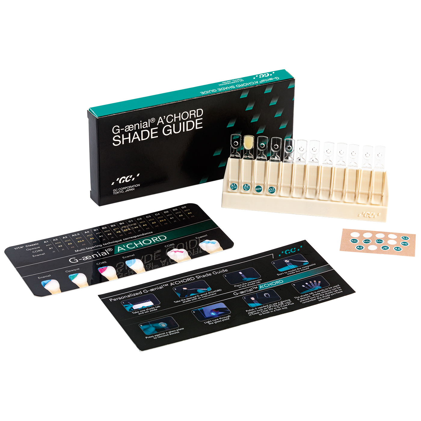 GC Gaenial A´Chord Shade Guide