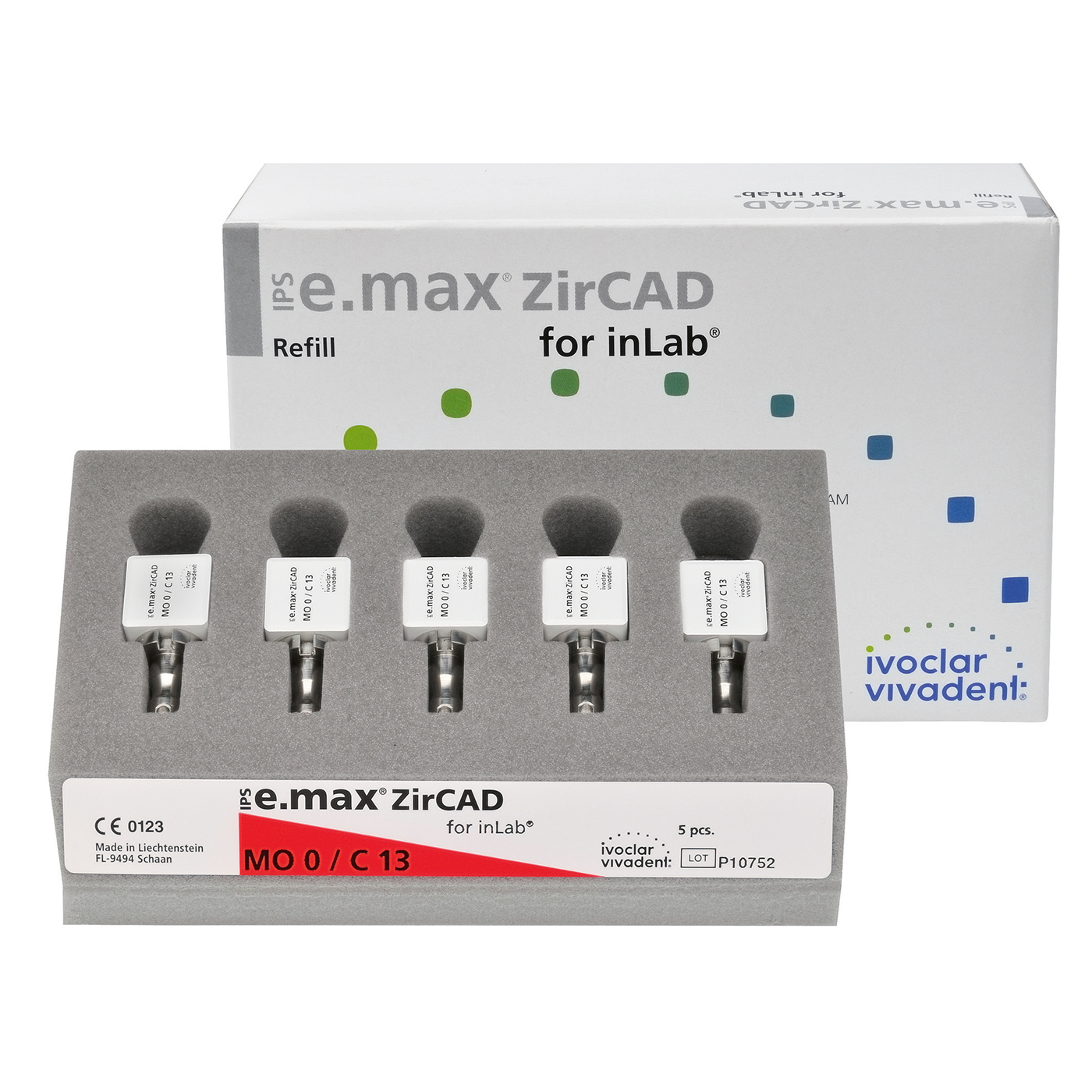 Ivoclar IPS e.max ZirCAD MO CAD/CAM-Blöcke, C 13, MO0