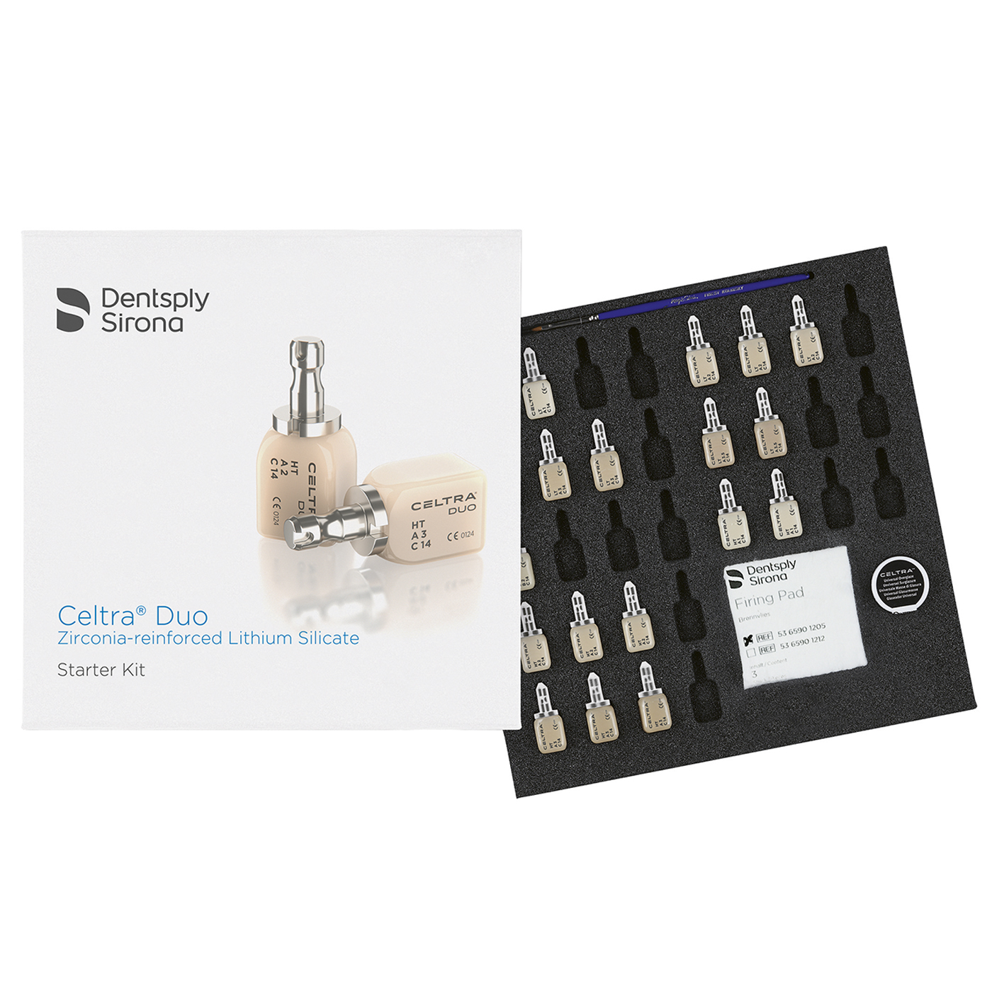Dentsply Sirona Celtra Duo CAD/CAM Blocks, Starter Kit