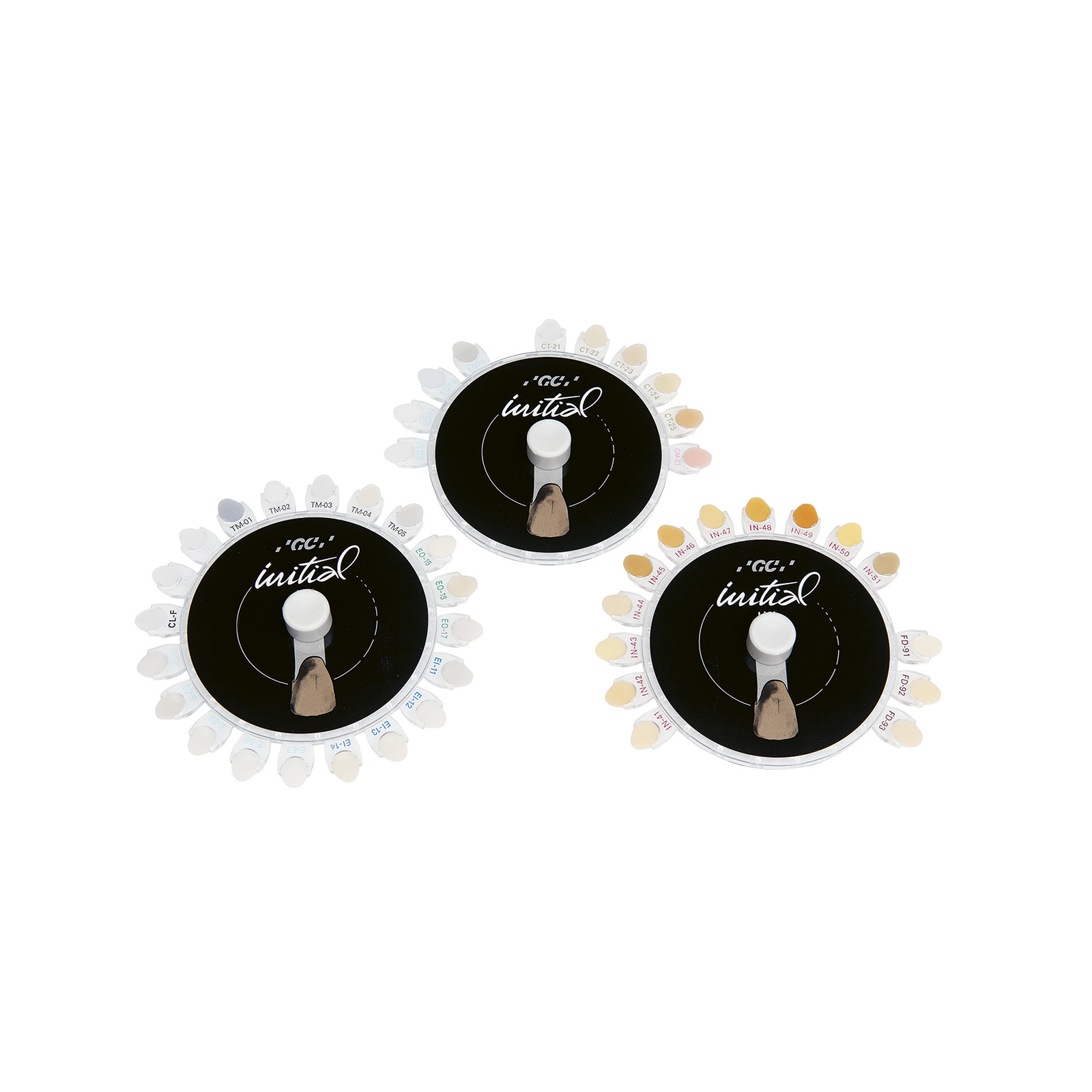 GC Initial LiSi Shade Guides