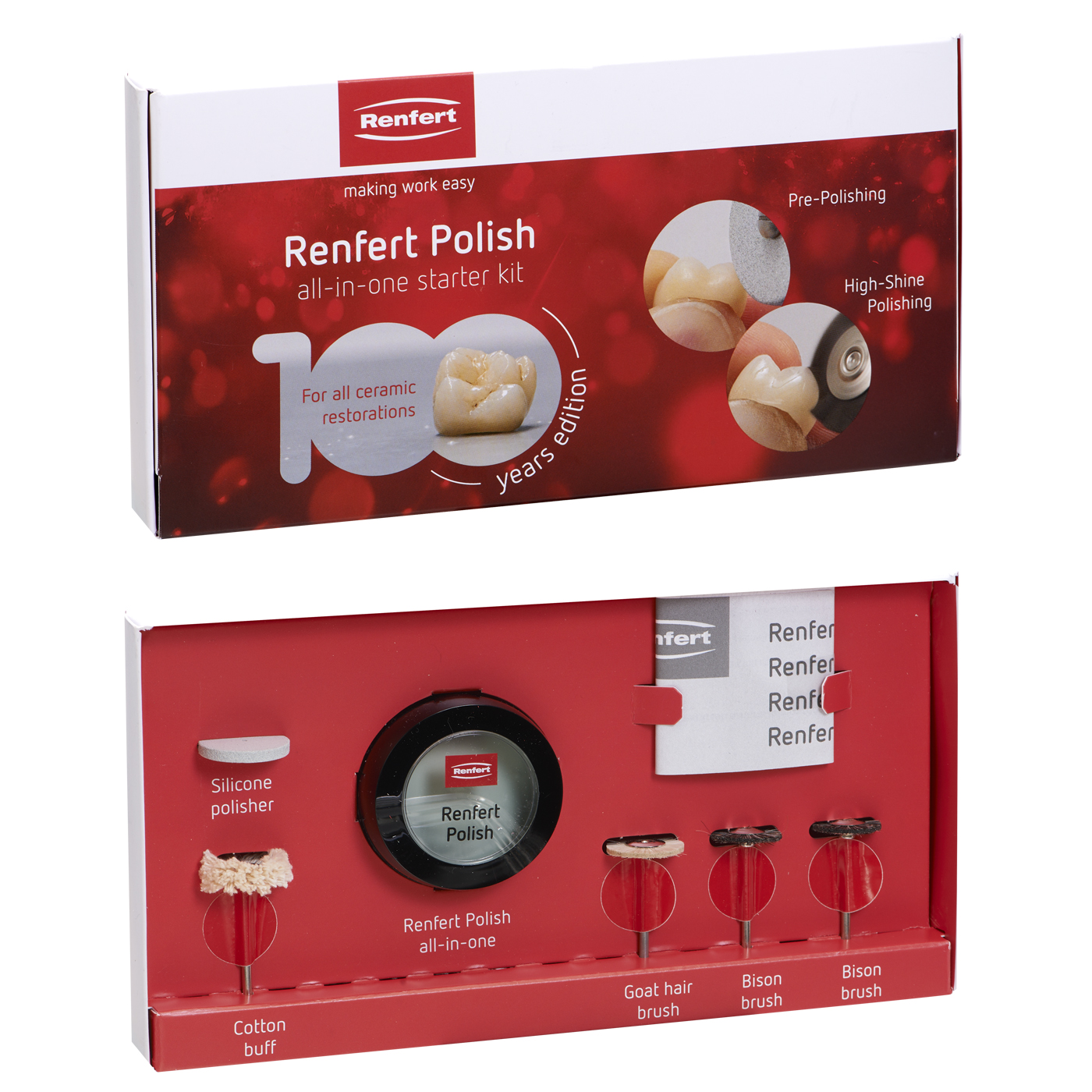 Renfert Polish All In One 18 Gr - Madina Dental - Foto 4