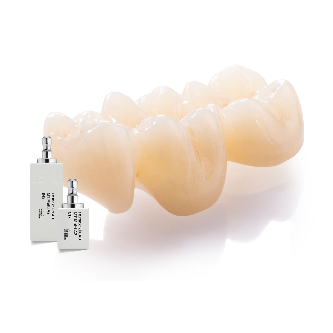 Ivoclar IPS e.max ZirCAD MT MULTI CAD/CAM Blocks, B45, A1