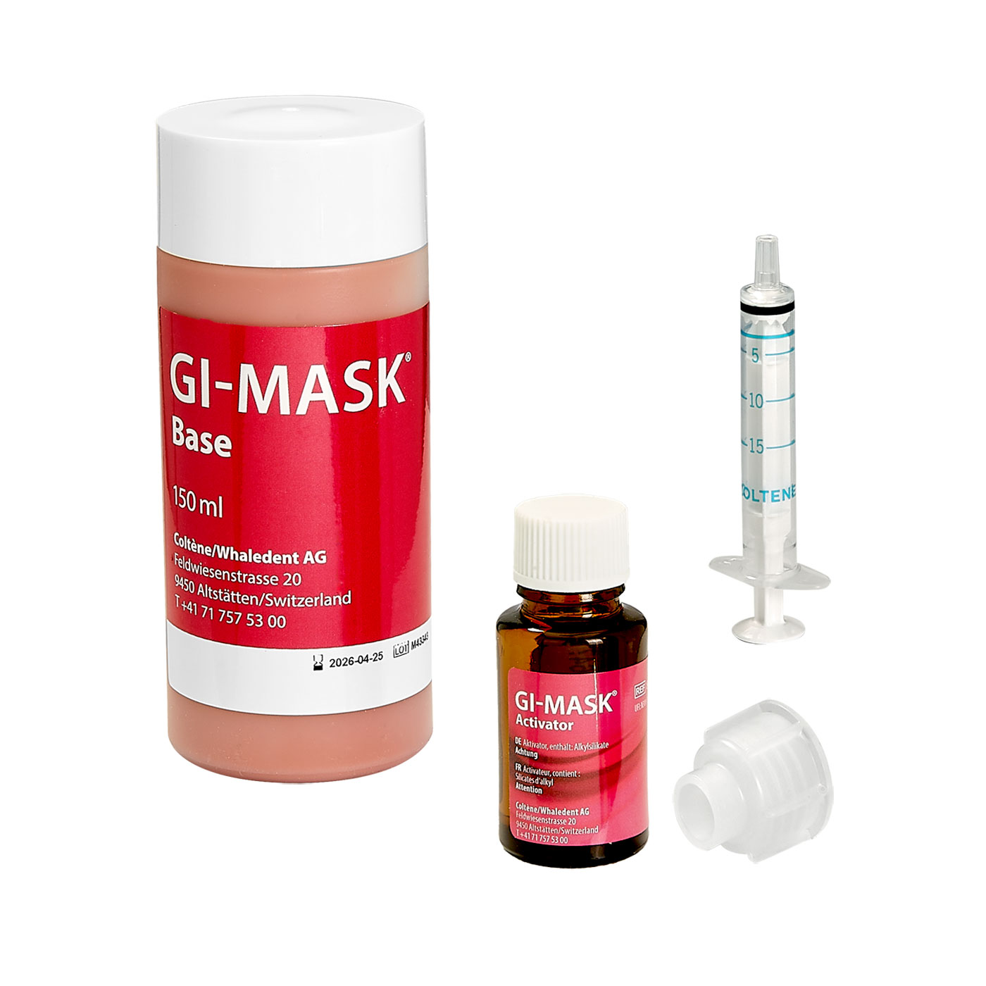 Coltène/Whaledent GiMask Gingival Mask Material Refill Set