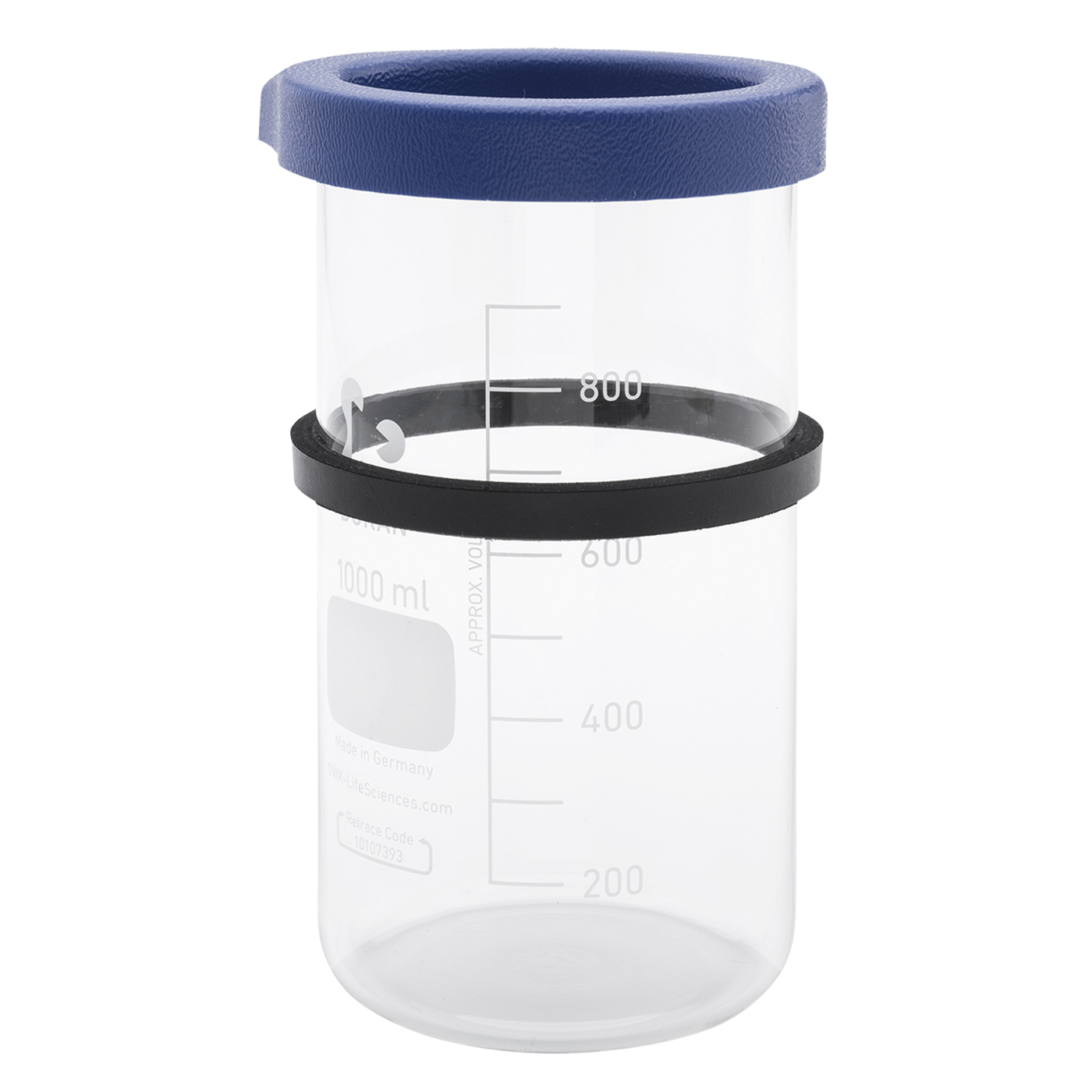 Elma Schmidbauer Vaso De Limpieza De Cristal 1000 Ml Exterior 110x185x125mm Elma Schmidbauer Vaso De Limpieza De Cristal 1000 Ml Exterior 110x185x125mm