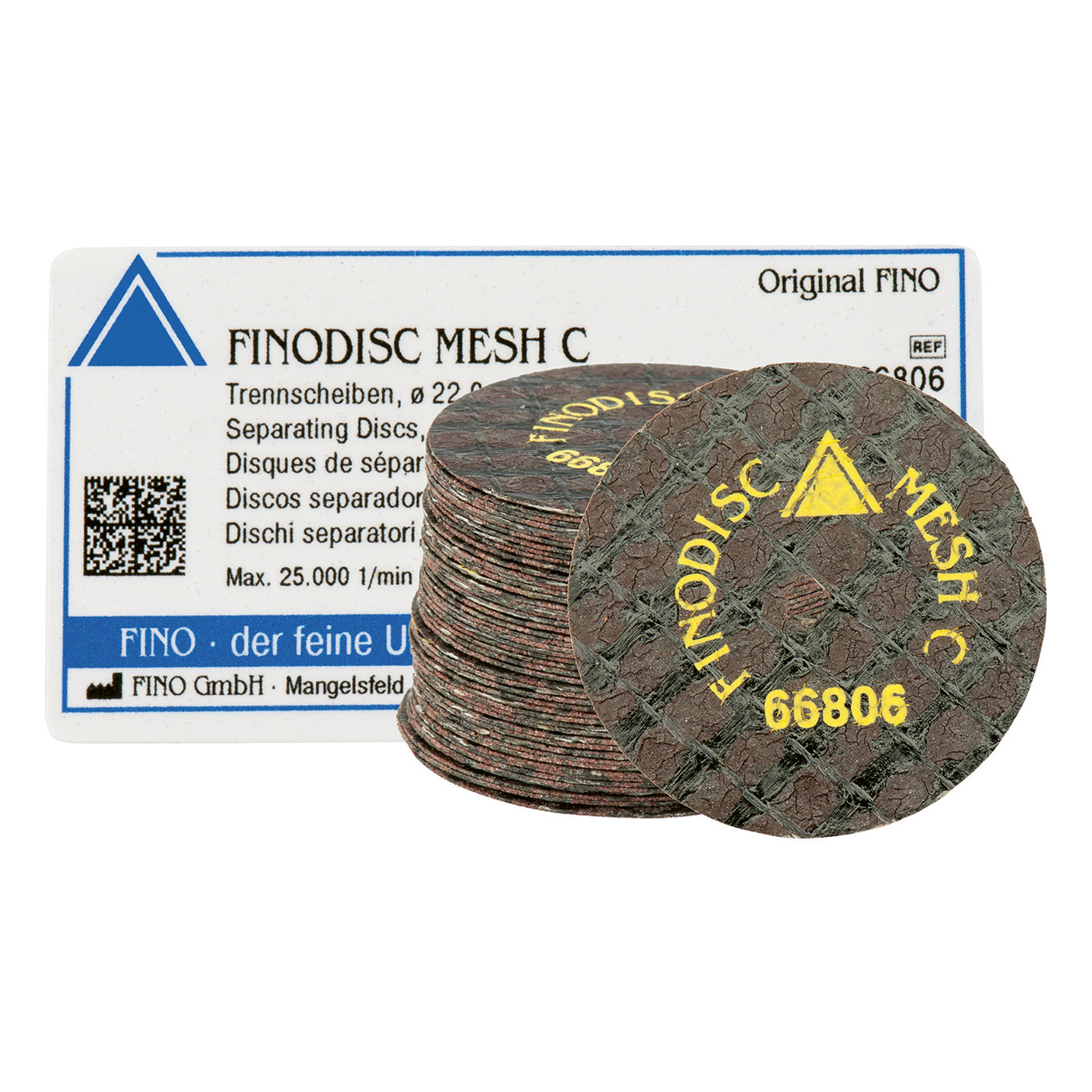 10er Set Siliziumkarbid-Schleifscheiben - 20 Mm Mit 1/8" Schaft Für Dremel & Co